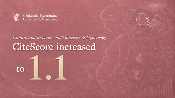 Banner image for CEOG CiteScore Increased to 1.1
